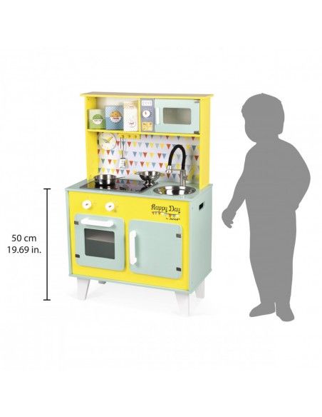Cocina de juguete GRAN COCINA "HAPPY DAY" Janod