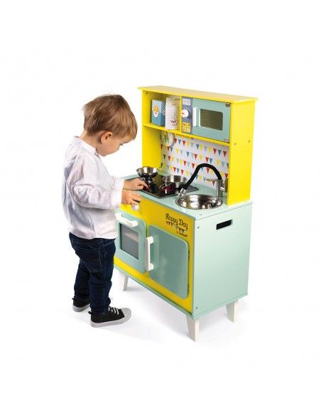 Cocina de juguete GRAN COCINA "HAPPY DAY" Janod