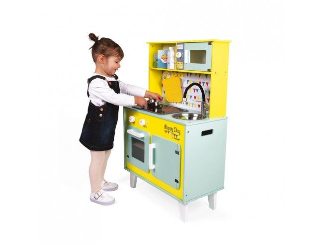 Cocina de juguete GRAN COCINA "HAPPY DAY" Janod
