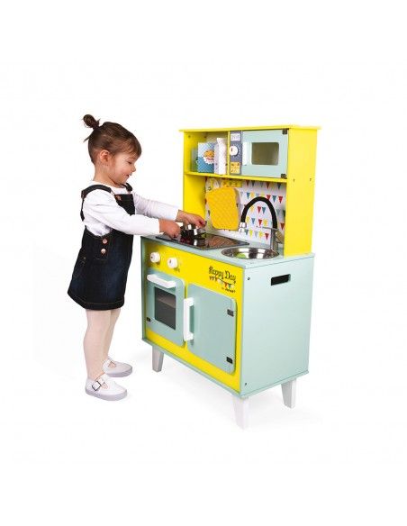 Cocina de juguete GRAN COCINA "HAPPY DAY" Janod