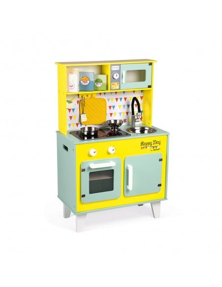 Cocina de juguete GRAN COCINA "HAPPY DAY" Janod