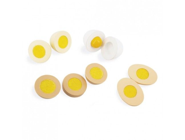 Juguetes para cocinita HUEVERA CON 4 HUEVOS DE...