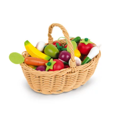 CESTA FRUTAS Y VERDURAS Janod
