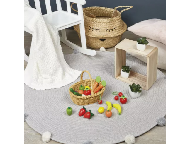 CESTA FRUTAS Y VERDURAS Janod