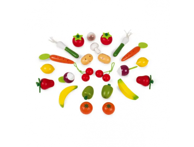 CESTA FRUTAS Y VERDURAS Janod