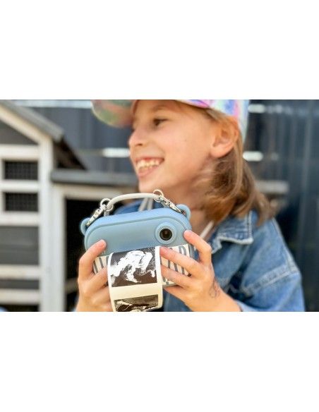 Cámara Digital infantil con impresión Hoppstar Artist (Denim-Azul)