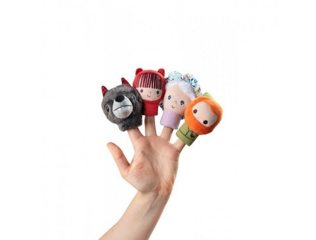 Marionetas de dedo "Caperucita" Lilliputiens