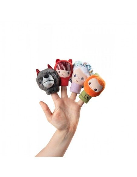 Marionetas de dedo "Caperucita" Lilliputiens
