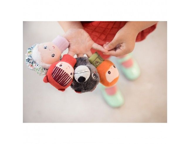 Marionetas de dedo "Caperucita" Lilliputiens