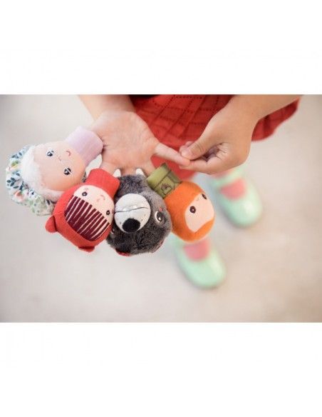 Marionetas de dedo "Caperucita" Lilliputiens