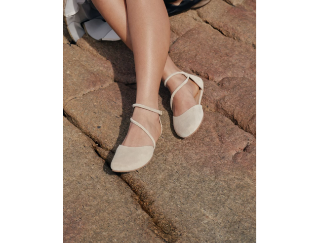 Bailarinas barefoot ORCHID Beige SHAPEN