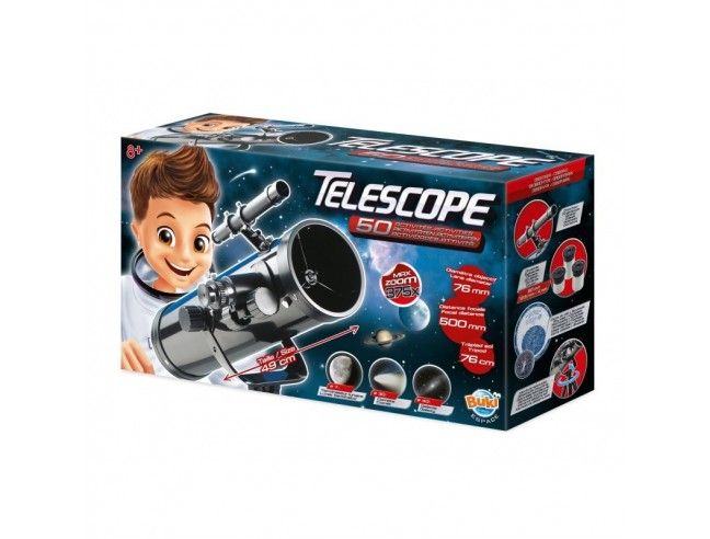 Telescopio 50 actividades Buki