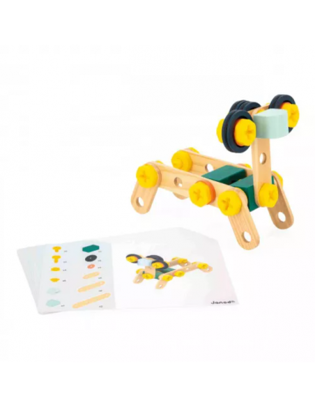 Barril de bricolaje BRICO'KIDS - BOTE 100PIEZAS