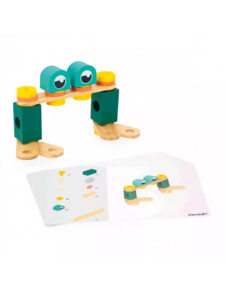 Barril de bricolaje BRICO'KIDS - BOTE 100PIEZAS