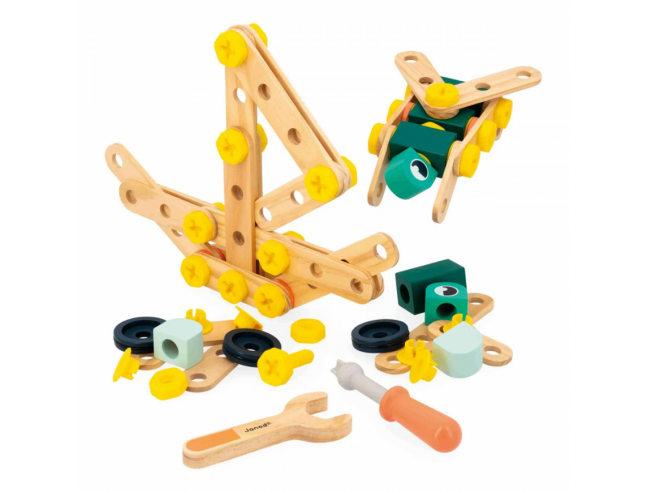 Barril de bricolaje BRICO'KIDS - BOTE 100PIEZAS
