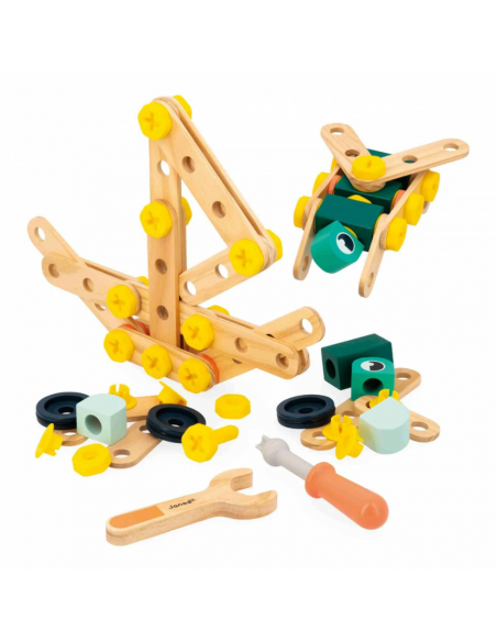 Barril de bricolaje BRICO'KIDS - BOTE 100PIEZAS