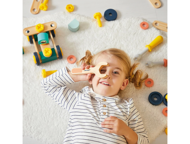 Barril de bricolaje BRICO'KIDS - BOTE 100PIEZAS