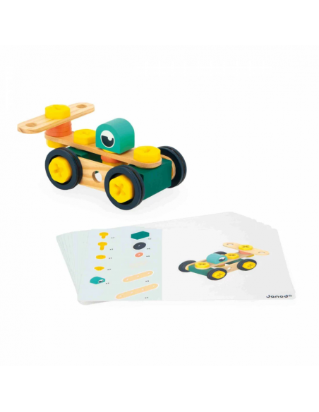 Barril de bricolaje BRICO'KIDS - BOTE 100PIEZAS