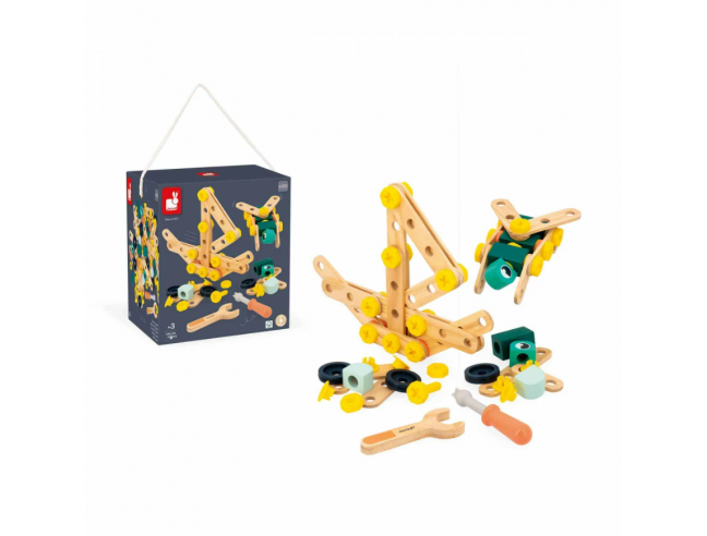 Barril de bricolaje BRICO'KIDS - BOTE 100PIEZAS