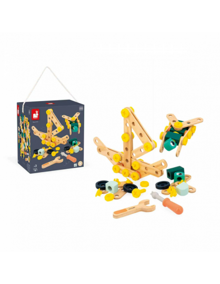 Barril de bricolaje BRICO'KIDS - BOTE 100PIEZAS
