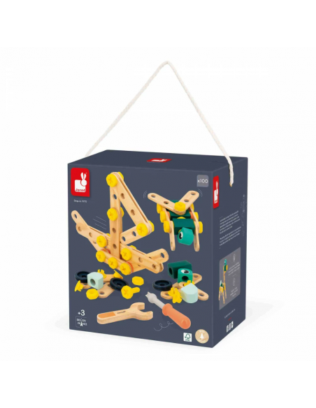 Barril de bricolaje BRICO'KIDS - BOTE 100PIEZAS