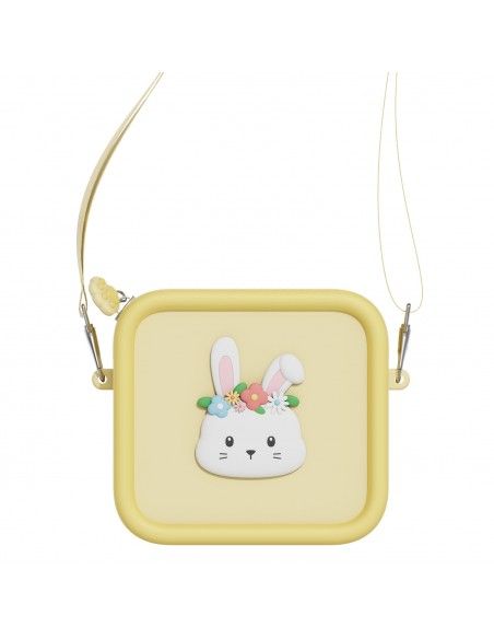 Funda protectora cámara infantil Silicon Bags Rabbit Flower (THE ZOOFAMILY)