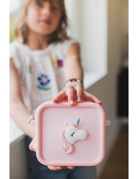Funda protectora cámara infantil Silicon Bags Unicornio (THE ZOOFAMILY)