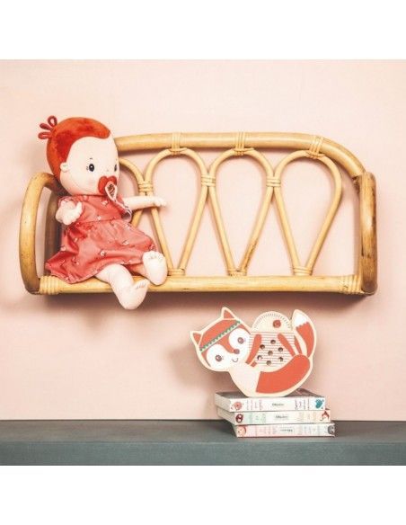 Muñeca de tela Rose 36 cm Lilliputiens