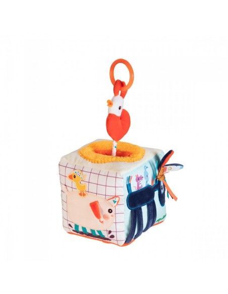 Cubo de actividades bebé Sonidos de la Granja Lilliputiens