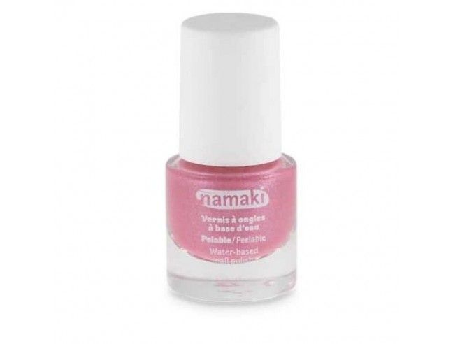 Esmalte de uñas ecológico Rosa Glitter New...