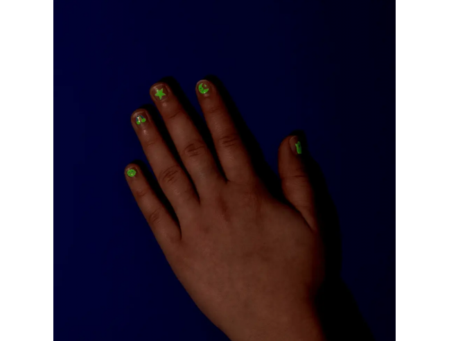 Pegatinas para uñas Fluor GOOD NIGHT OMY