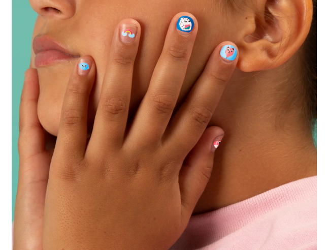 Pegatinas para uñas UNICORNIOS OMY