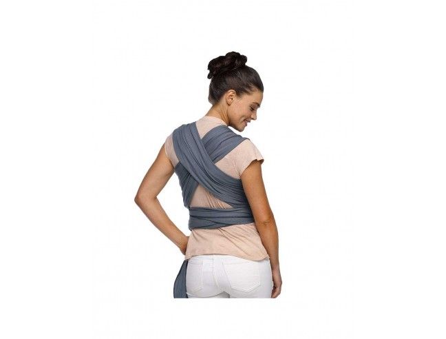 Fular Portabebés Elástico Moby Wrap Classic Flint