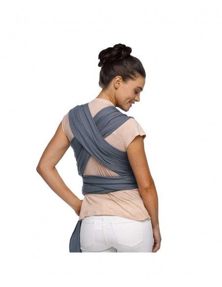 Fular Portabebés Elástico Moby Wrap Classic Flint