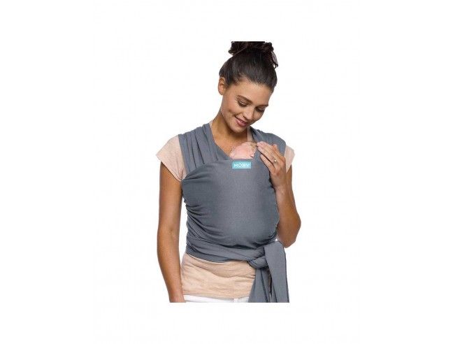 Fular Portabebés Elástico Moby Wrap Classic Flint