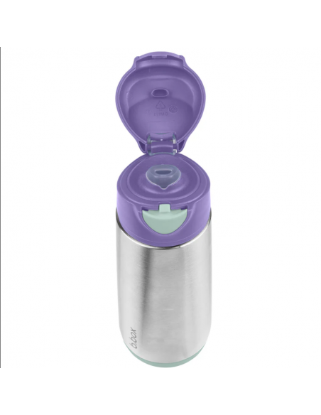 Botella termo con boquilla dosificadora 500 ml - Lilac B.Box
