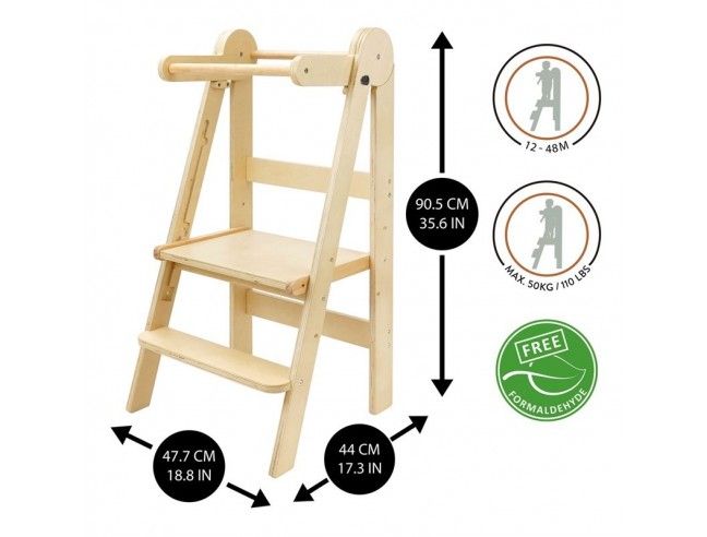 Torre de Aprendizaje Plegable Cofty 509 CREW