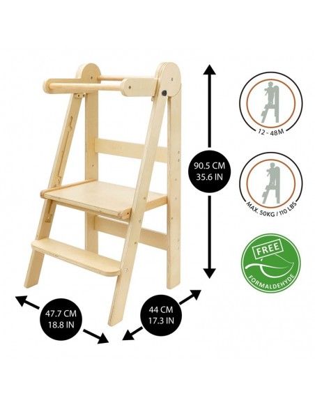 Torre de Aprendizaje Plegable Cofty 509 CREW