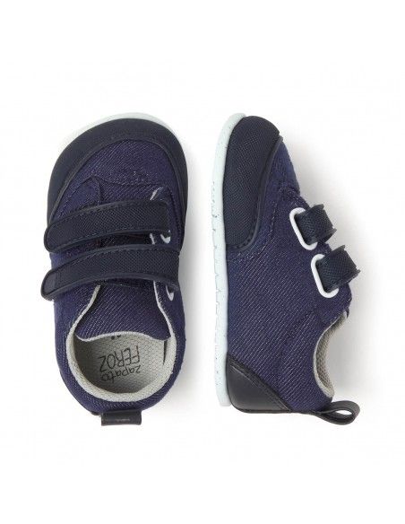Zapato Feroz Aldaia Azul Tejano