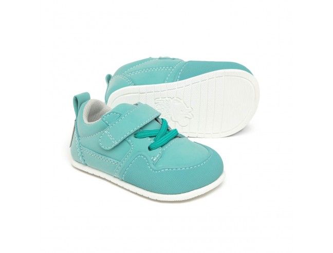 Zapato Feroz Cheste Mint Microfibra Nobuck