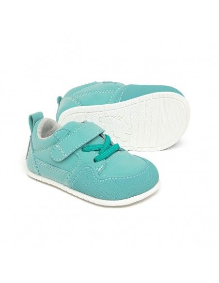 Zapato Feroz Cheste Mint Microfibra Nobuck