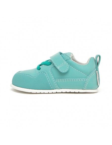 Zapato Feroz Cheste Mint Microfibra Nobuck