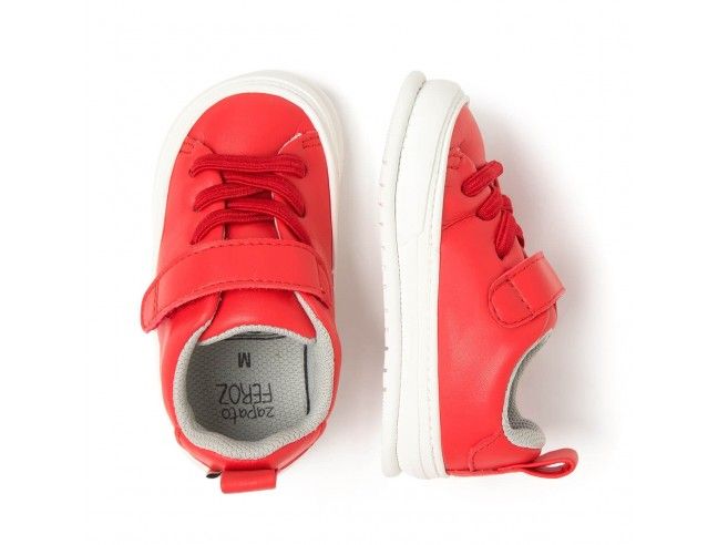 Zapato Feroz Turia Rojo Microfibra