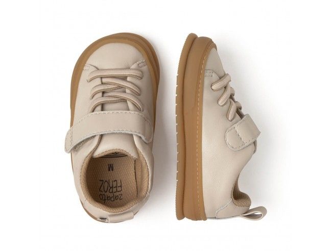 Zapato Feroz Turia Beige Microfibra