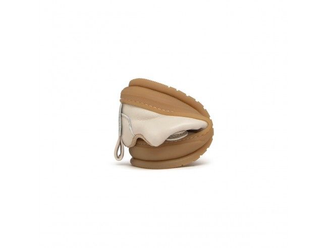 Zapato Feroz Turia Beige Microfibra