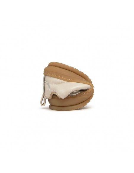 Zapato Feroz Turia Beige Microfibra