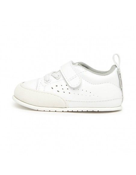 Zapato Feroz Paterna Blanco Microfibra