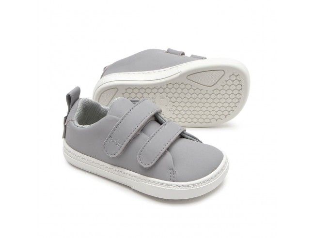 Zapato Feroz Valencia Rocker Gris Claro...