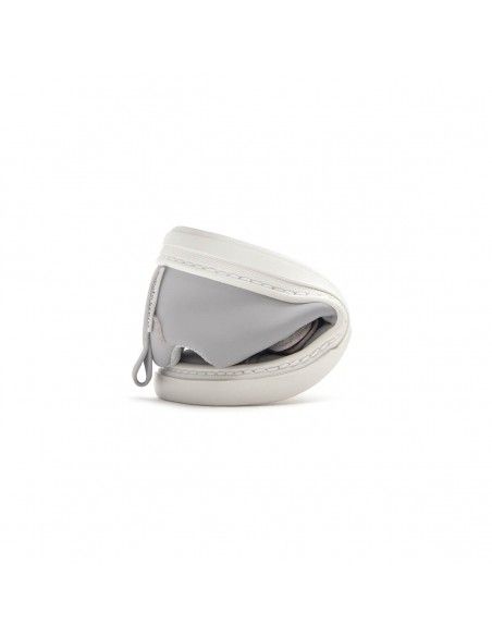 Zapato Feroz Valencia Rocker Gris Claro Microfibra Nobuck
