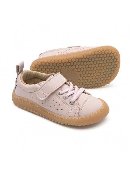 Zapato Feroz Paterna Rocker Rosa Palo Microfibra Nobuck